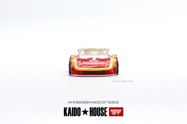 Kaido House x Mini GT Datsun KAIDO Fairlady Z Kaido GT V1 Red KHMG029 1/64