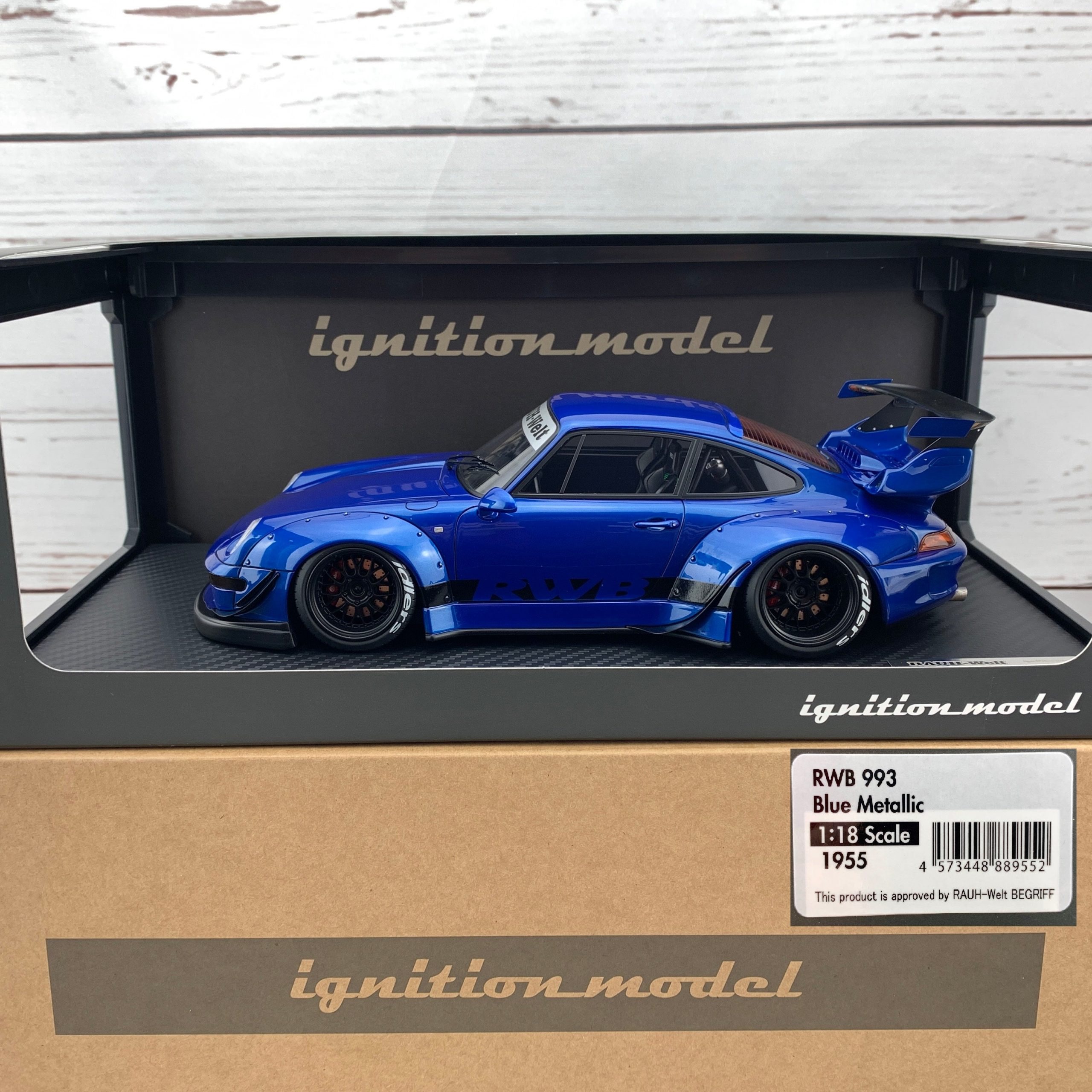 イグニッションモデル :IG1960 1/18 RWB 993 Black : ignition model